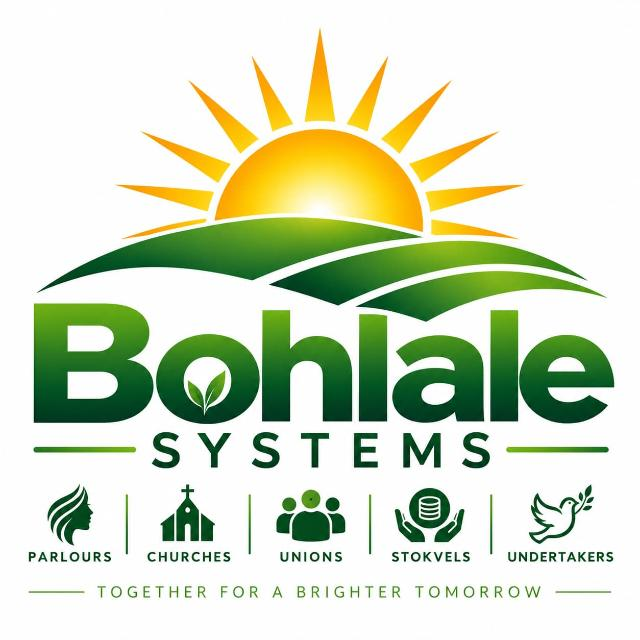 Bohlale Systems — together for a brighter tomorrow. Serving parlours, churches, unions, stokvels and undertakers.